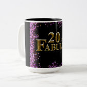 Tasse 2 Couleurs 20e Anniversaire  (Devant gauche)