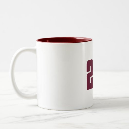 Tasse 2 Couleurs 215 Philly Area Code (Gauche)