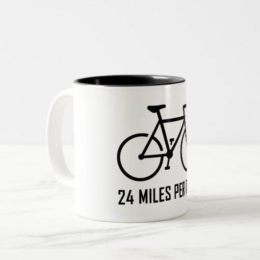 Tasse 2 Couleurs 24 Miles Par Taco (Devant gauche)