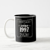 Tasse 2 Couleurs 25th birthday 1997 Year of Perfection Gift Idea (Gauche)