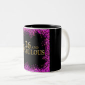 Tasse 2 Couleurs 26e anniversaire (Devant droit)