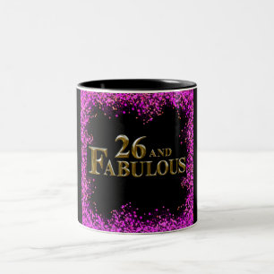 Tasse 2 Couleurs 26e anniversaire