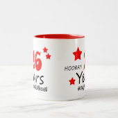 Tasse 2 Couleurs 26e anniversaire, 26 ans Mariage (Centre)