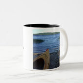 Tasse 2 Couleurs 2 kayaks, détendent et apprécient (Devant droit)