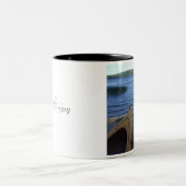 Tasse 2 Couleurs 2 kayaks, détendent et apprécient (Centre)