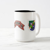 Tasse 2 Couleurs 2D L'INFANTERIE de GARDE FORESTIÈRE (Devant droit)