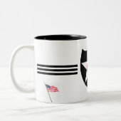 Tasse 2 Couleurs 2ème Division d'infanterie. - Armée (Gauche)