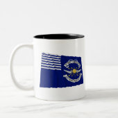 Tasse 2 Couleurs 2ème Lt Dragoons Waving Flag de régiment (Gauche)