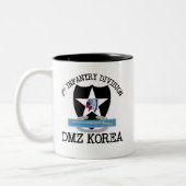 Tasse 2 Couleurs 2ème Vétérinaire d'identification Corée DMZ avec (Gauche)