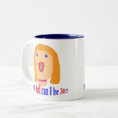 Tasse 2 Couleurs 30 comment l'enfer (Devant gauche)