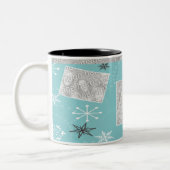 Tasse 2 Couleurs 3 amis de neige (Gauche)