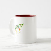 Tasse 2 Couleurs 3 Kokopelli #12 (Devant gauche)