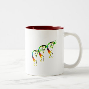 Tasse 2 Couleurs 3 Kokopelli #12