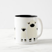 Tasse 2 Couleurs 3 moutons valais d'affilée (Devant droit)