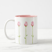 Tasse 2 Couleurs 3 Rosebustes roses (Gauche)