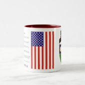 Tasse 2 Couleurs 3e Bataillon - 75e Ranger avec cabine à deux tons (Centre)