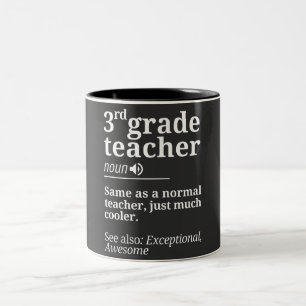 Tasse 2 Couleurs 3rd Grade