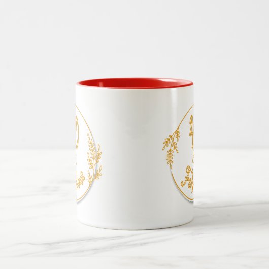 Tasse 2 Couleurs 40 et fabuleux (Centre)