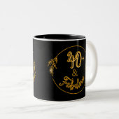 Tasse 2 Couleurs 40e anniversaire Dreaming! (Devant droit)