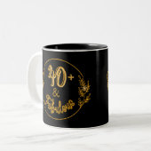 Tasse 2 Couleurs 40e anniversaire Dreaming! (Devant gauche)
