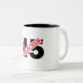 Tasse 2 Couleurs 45 Mis en accusation (Devant droit)