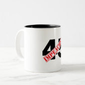Tasse 2 Couleurs 45 Mis en accusation (Devant gauche)