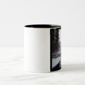 Tasse 2 Couleurs 46:10 de psaume - scène d'hiver (Centre)