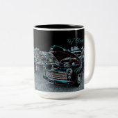 Tasse 2 Couleurs 47 Automobile classique (Devant droit)