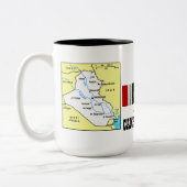 TASSE 2 COULEURS 4 ÉTOILES DE CAMPAGNE VÉTÉRAN IRAKIEN (Gauche)