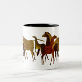 TASSE 2 COULEURS 4-HORSES (Centre)
