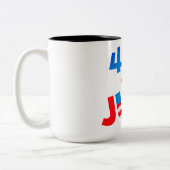 Tasse 2 Couleurs 4 juillet, (Gauche)