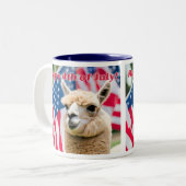 Tasse 2 Couleurs 4 juillet (Devant gauche)