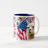 Tasse 2 Couleurs 4 juillet (Devant droit)