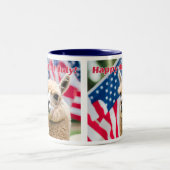 Tasse 2 Couleurs 4 juillet (Centre)
