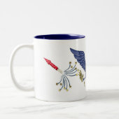 Tasse 2 Couleurs 4 juillet Aigle (Gauche)