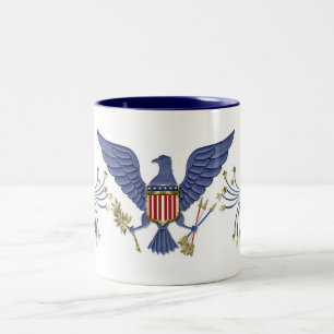 Tasse 2 Couleurs 4 juillet Aigle