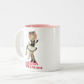 Tasse 2 Couleurs 4 petits monstres - Nessa (Devant gauche)