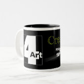 Tasse 2 Couleurs 4Art (Devant gauche)