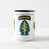 TASSE 2 COULEURS 4E GROUPE PSYOPS (ABN)  (Centre)