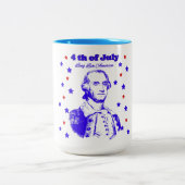 Tasse 2 Couleurs 4th of July (Centre)