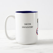 TASSE 2 COULEURS 506TH L'INFANTERIE ATTAQUENT (Gauche)