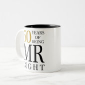 Tasse 2 Couleurs 50 ans de m. right (Devant gauche)