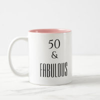 50 et fabuleux Anniversaire Drôle Citation Noir
