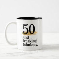 50 et fabuleux n'importe quel âge Anniversaire