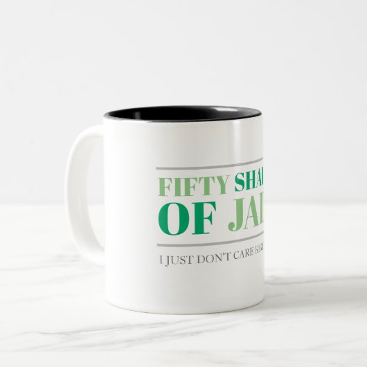 Tasse 2 Couleurs 50 nuances de jade (Devant gauche)