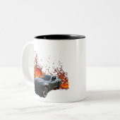 Tasse 2 Couleurs 50e anniversaire 2017 Chevy Camaro (Devant gauche)