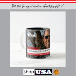 Tasse 2 Couleurs 50e anniversaire 🎂 Mens Funny TV News 40e 60e<br><div class="desc">☕ Nouvelles 📢 ! Cette Mug d'anniversaire fait la une des journaux ! Célébrez un légendaire 40ème, 50ème ou 60ème anniversaire avec cette tasse à café hilarante à la télé ! Que ce soit pour le café du matin, le thé ou juste un accessoire de bureau amusant, ce design audacieux...</div>