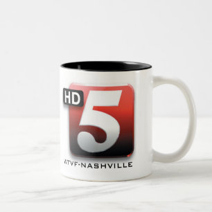 Tasse 2 Couleurs 5 HD WTVF Nashville