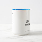 Tasse 2 Couleurs 5 pourquoi d'UX (Centre)