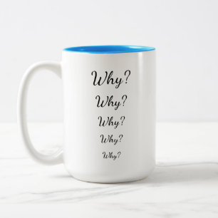 Tasse 2 Couleurs 5 pourquoi d'UX